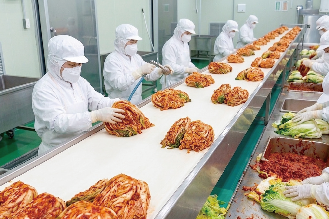 HACCP 김치 가공 시설